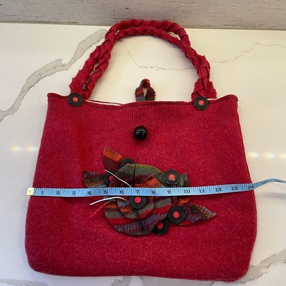 Wool Purse Handmade  - Picture 5 of 9